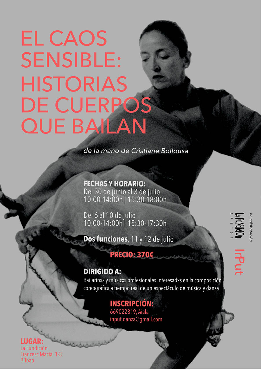 Cartel de EL CAOS SENSIBLE: HISTORIAS DE CUERPOS QUE BAILAN