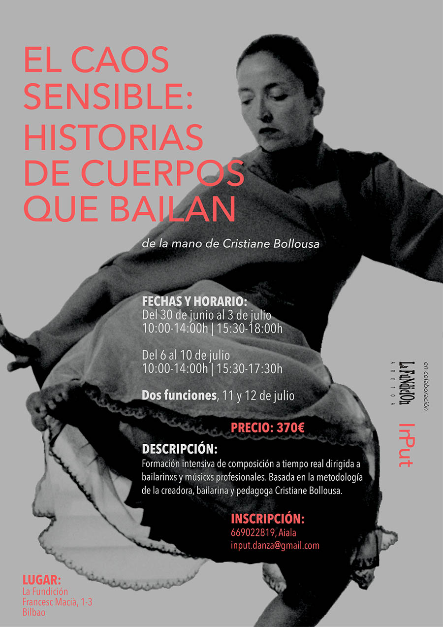 Cartel de EL CAOS SENSIBLE: HISTORIAS DE CUERPOS QUE BAILAN